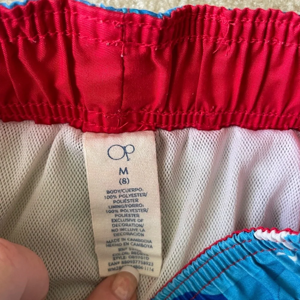 Bundle of 2 boys size M swim‎ shorts.